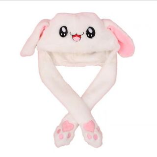 Nón tai thỏ giật