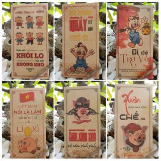 Bao lì xì Tết 2019 được chọn mẫu
