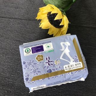BĂNG VỆ SINH ORGANIC GOLD BON HÀN QUỐC BAN ĐÊM 34CM