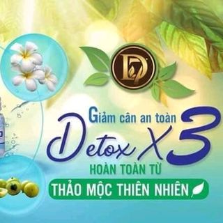 thảo dược giảm mỡ bụng detox x3