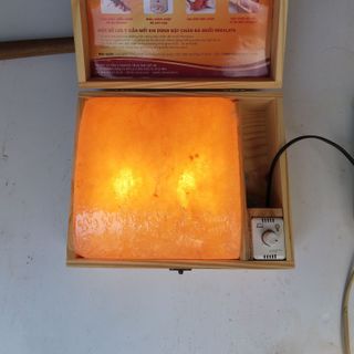 Hộp đá muối Himalaya cong