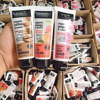 Tẩy da chết face organic