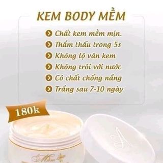 Kem body mềm