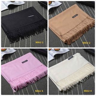 Khăn quàng cashmere chất dày dặn