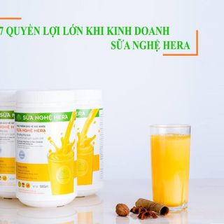 Tuyển nhà phân phối đại lý sữa nghệ Hera trên toàn quốc