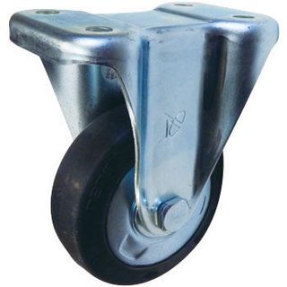 Bánh xe đẩy hàng cao su cố định hãng Nansin Nhật Bản