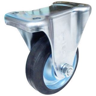 Bánh xe đẩy hàng cao su cố định hãng Nansin Nhật Bản