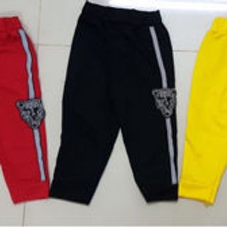 quần thể thao vải da cá cotton bé trai bé gái