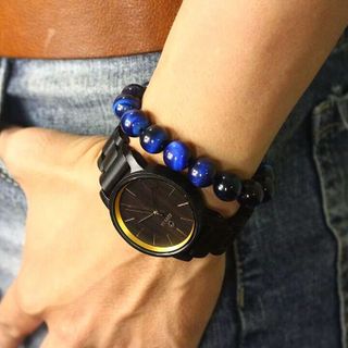 Vòng đá mắt hổ xanh dương