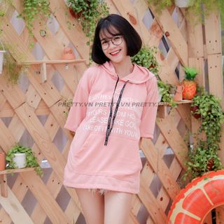 Áo hoodie chữ
