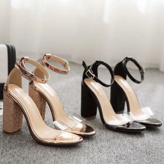 giày sandal cao gót kim sa