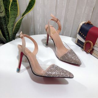 giày cao gót nhọn kim sa