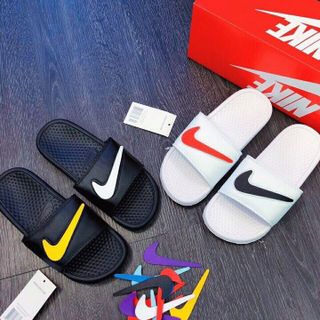 dép quai ngang Logo đổi màu