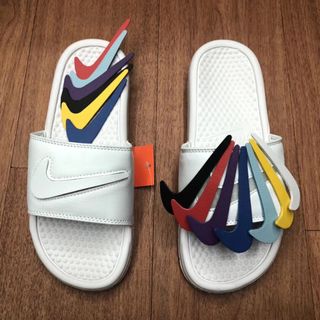 dép quai ngang Logo đổi màu