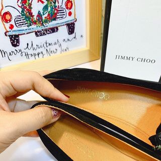 giày mọi đính đá mui nhọn