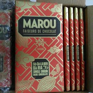 Socola đen Marou 80g HSD 2021