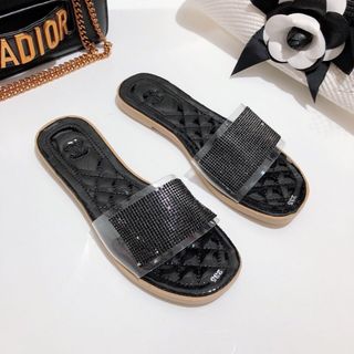 dép quai ngang đế bệt mang êm