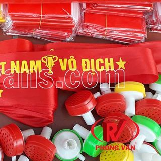 Băng đeo trán cổ vũ bóng đá - giá bán sỉ chỉ 3500đ