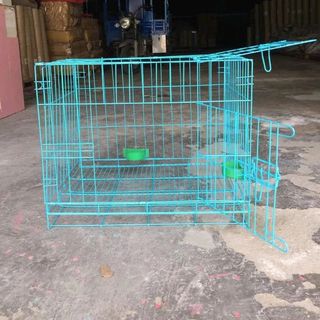 LỒNG CHÓ THÉP TĨNH ĐIỆN