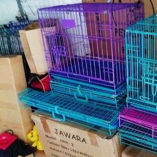 LỒNG CHÓ THÉP TĨNH ĐIỆN