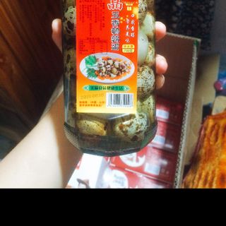 trứng cút muối