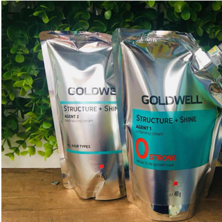THUỐC DUỖI ÉP TÓC GOLDWELL STRAIGHTN SHINE NEW ĐỨC 400ML