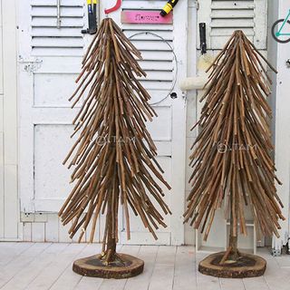 Cây thông Noel bằng cành cây củi tự nhiên cao 1m số 06