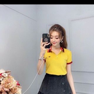ÁO THUN CỔ BẺ