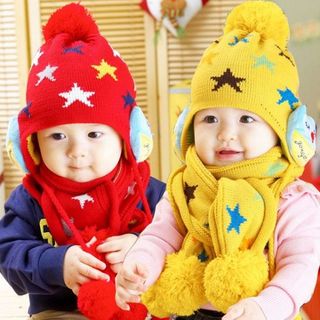 MŨ KHĂN LEN CHO BÉ YÊU SIÊU CUTE GIÁ GỐC