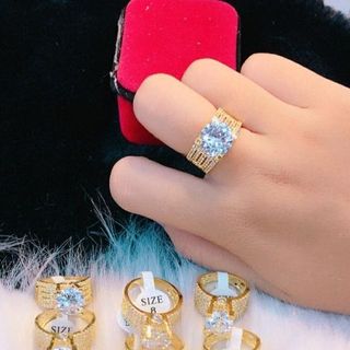 NHẪN NỮ ĐÍNH HẠT TRĂNG