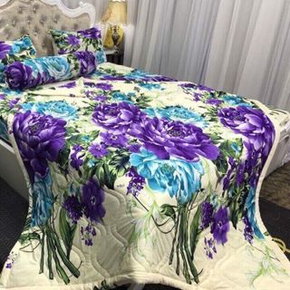 drap bọc nệm thun thái mẫu tổng hợp 1 drap 2 vỏ nằm 1 vỏ ôm