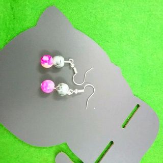 Bông tai phong thủy sơn thủy đẹp giá sỉ 10k 1 đôi - 92