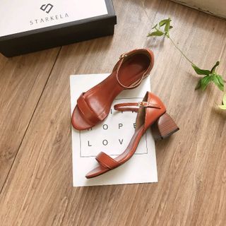 Giày sandal gót trụ 5p đẹp và cực sang