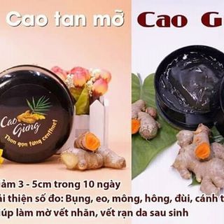 CAO GỪNG TAN MỠ