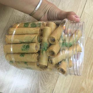Bánh ống ngò nhân bơ đậu phộng 500g