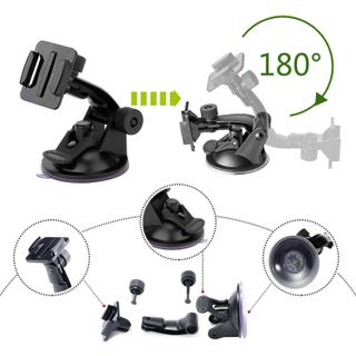Bộ Phụ Kiện 27 Món In 1 GOPRO SJCAM XIAOMI YI Action Camera Cho Máy Ảnh Điện Thoại