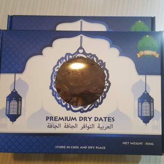 Chà là sấy dẻo hộp 500g 20 hộp/thùng