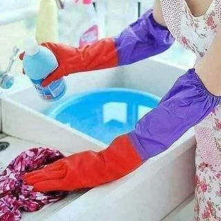 Găng tay rửa bát lót nỉ