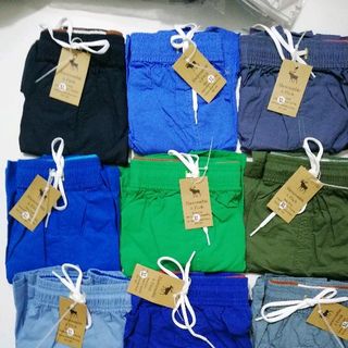 quần đùi nhiều màu