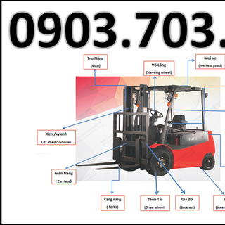 Xe nâng điện ngồi lái Noblelift 1600Kg nâng cao 3m Mới 100 giá tốt