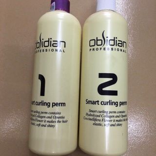 THUỐC UỐN TÓC 3D OBSIDIAN UỐN LẠNH VÀ UỐN NÓNG HÀN QUỐC 500ML