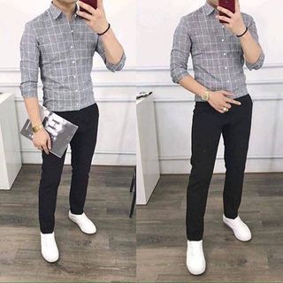 sơ mi kẻ caro