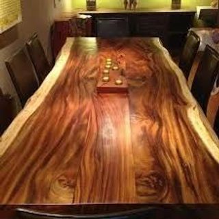Mặt bàn gỗ nguyên khối tự nhiên dày giá rẻ