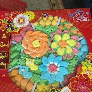 Hộp kẹo dẻo trái cây - Làm quà cho các bé - Quà Tết tình thân - Bao rẻ nhất thị trường