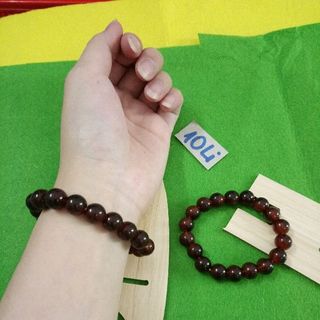 chuỗi đeo tay phong thủy hạt đá 10li giá sỉ 10k 1 chuỗi - 92