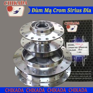 Cặp Đùm Mạ Crom Trước Đĩa Sau Đùm Yamaha Sirius Thái Lan giá sỉ