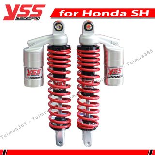 Phuộc YSS Bình Dầu Honda SH Series Đen/Đỏ Thái Lan