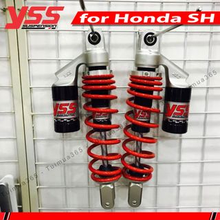Phuộc YSS Bình Dầu Honda SH Series Đen/Đỏ Thái Lan