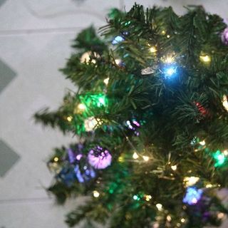 Cây thông noel giáng sinh đèn fairy light full phụ kiện