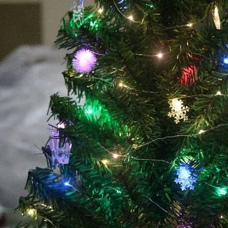 Cây thông noel giáng sinh đèn fairy light full phụ kiện